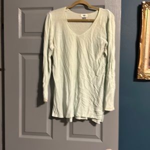 Light sweater. Light green. Large. Old Navy